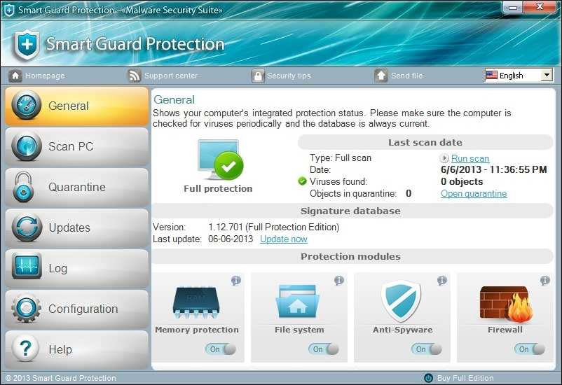 [Изображение: Smart Guard Protection Malware Security Suite]