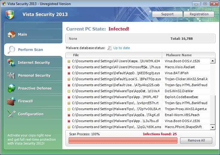 [Изображение: вирус Vista Internet Security 2013]