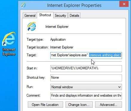 Взлом Search.webssearches.com Internet Explorer