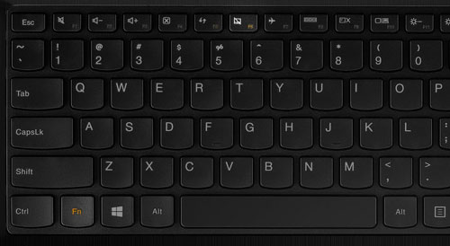 Клавиши для отключения сенсорной панели на Lenovo