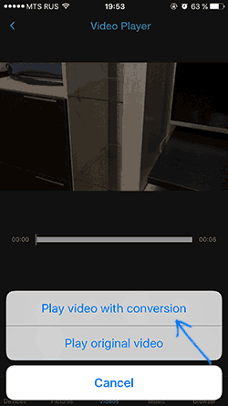 Конвертировать видео и проигрывать с iPhone на телевизоре