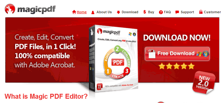 Программа magic pdf editor