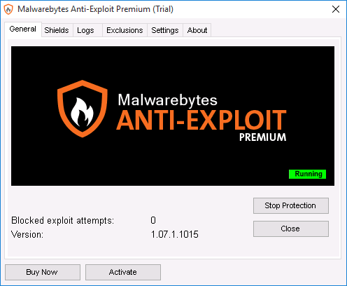 Программа Malwarebytes Anti-Exploit
