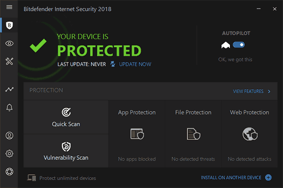 Bitdefender Internet Security 2018