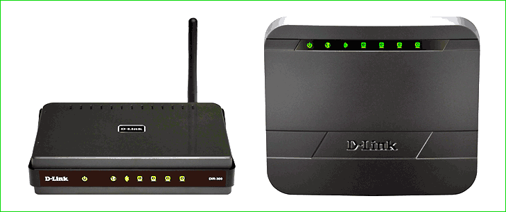 Wi-Fi роутеры D-Link DIR-300 B5 и B7
