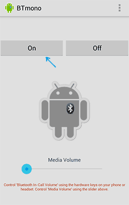 Приложение BTmono для Android
