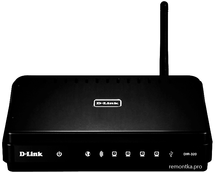 Wi-Fi роутер D-Link DIR-320