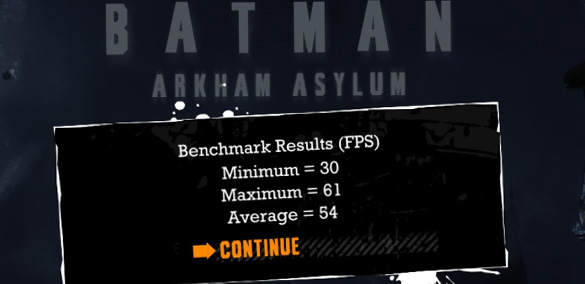 Тест Batman Archam Asylum