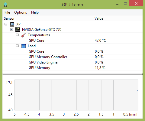Программа GPU Temp